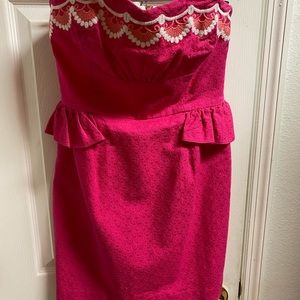 Lilly Pulitzer Sundress strapless